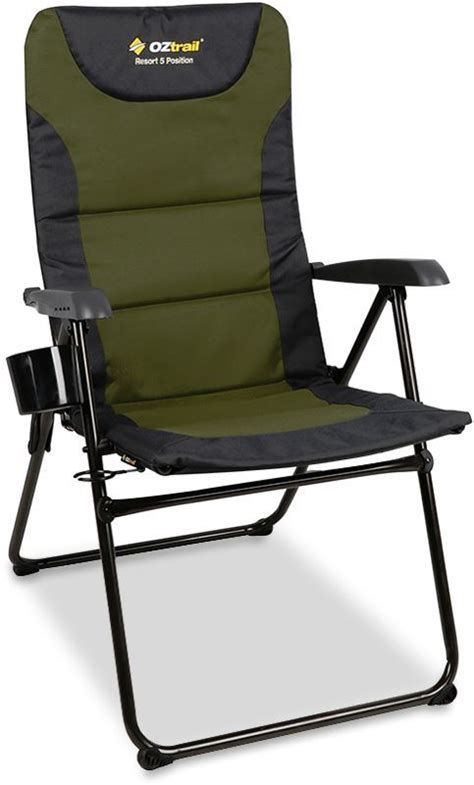 Oztrail Resort 5 Position Recliner Free Delivery Snowys Outdoors