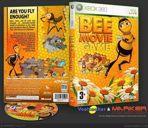 Bee Movie Game Xbox 360 Box Art Cover By Marker
