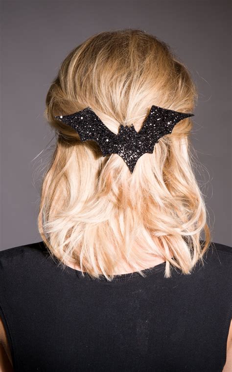 Stephanieverafter Xl Glitter Bat Hair Clip Available In 30 Colours