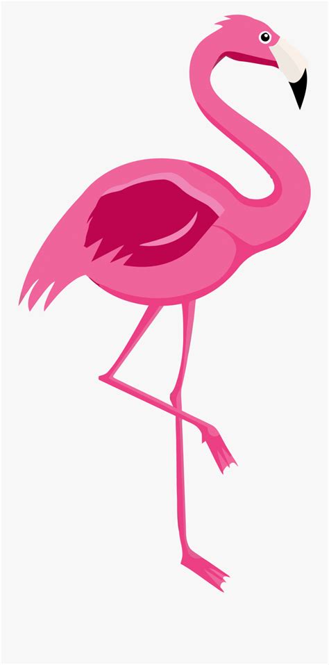 Cartoon Printable Flamingo Free Transparent Clipart Clipartkey