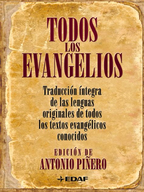 Todos Los Evangelios Read Book Online