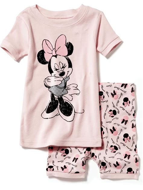 Minnie Mouse Sleep Set Mickey Clothes Disney Baby Clothes Baby Disney