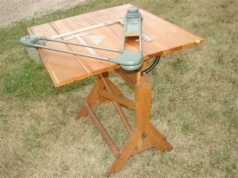 Adjustable Top And Base Includes The Keuffel And Esser Drafting Machine