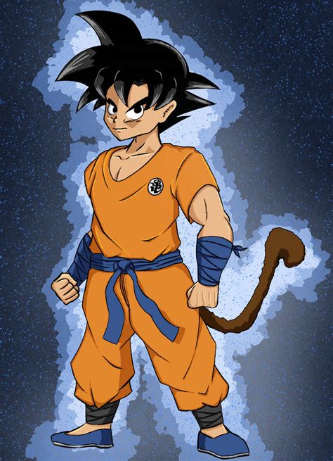 Kid Goku Costume Redesign By Paytontehnotartist On Deviantart