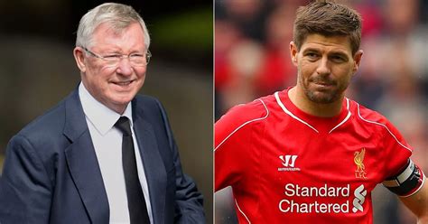 steven gerrard wants to know if sir alex ferguson really thinks he s an average player mirror