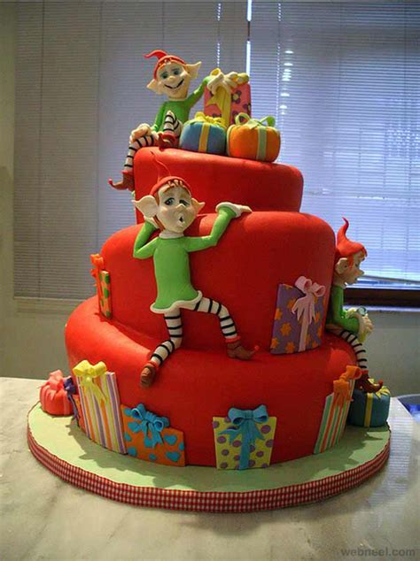 When applying this design, make the perfect combination. 25 Beautiful Christmas Cake Decoration Ideas and design ...