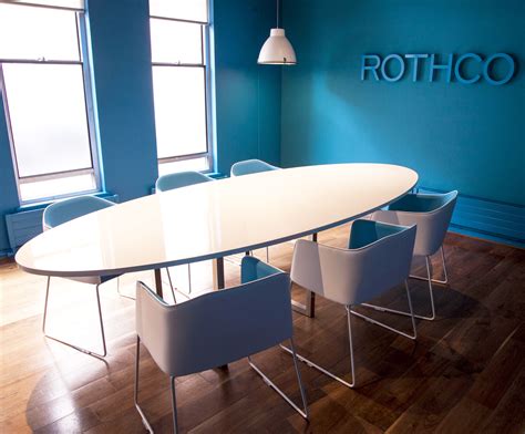 Office Design Boardroom Meeting Room Blue Pedrali Laja Rothco