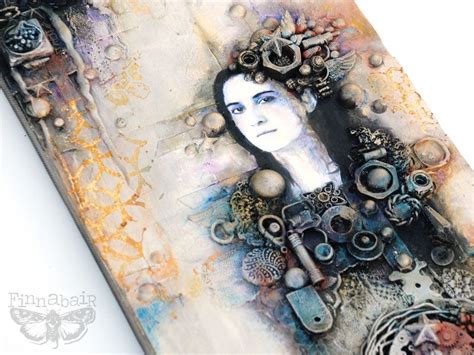 Mixed Media Art Art Journaling And Scrapbooking By Polish Artist And