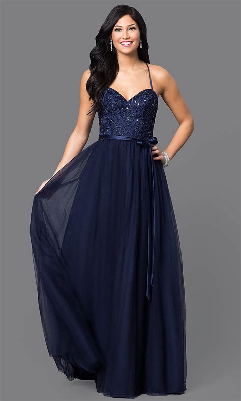 The brand is especially good for clothes that are cute enough to like wearing every day. Mori Lee Long Prom Dress with Bow - PromGirl