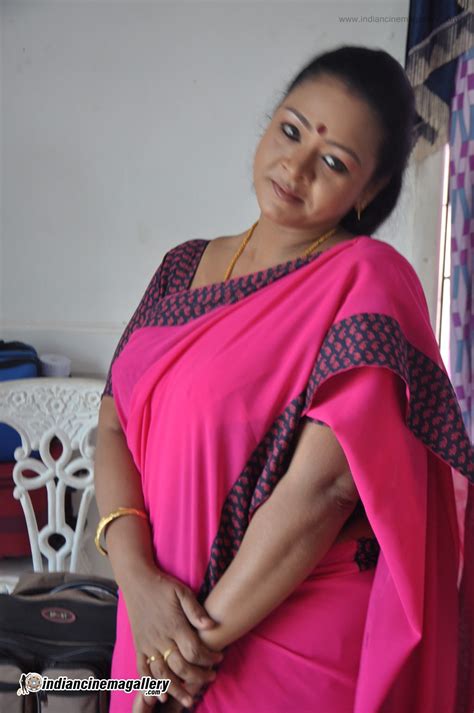 Aunty Saree Best Green And Rose Saree Nice Aunty A Photo On