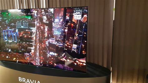 Sony Bravia A1 Oled Tv Ginza Sony Store 4k Youtube