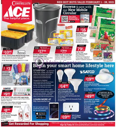 See insights on ace hardware including office locations, competitors, revenue, financials, executives, subsidiaries and more at craft. Ace Hardware Weekly Ad - sales & flyers specials ...