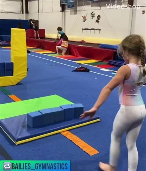 Recgympross Instagram Post “cool Set Up By Bailiesgymnastics For Helping To Teach Round Offs