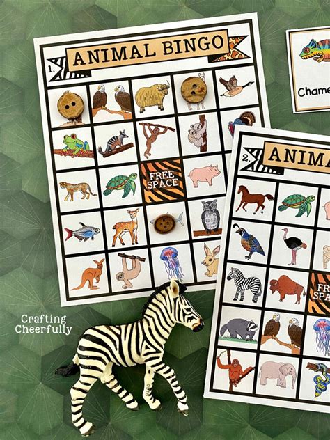 Animals Bingo Printable