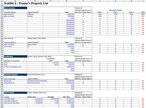 Estate Executor Spreadsheet Db Excel Com