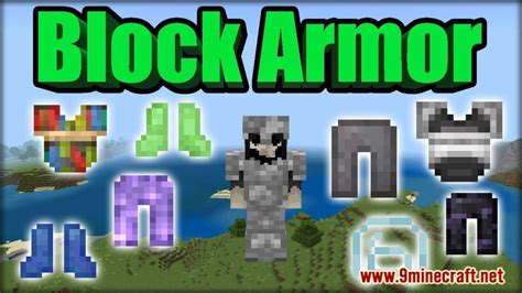 Block Armor Addon 119 Mcpebedrock Mod Creepergg