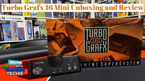 Turbo Grafx 16 Mini Unboxing Gameplay And Review Never Tried This
