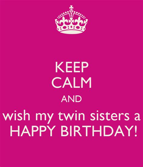 Happy Birthday Twins Quotes Quotesgram