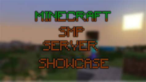 Âž¤uberleben is a vanilla based public minecraft smp mith the. Minecraft SMP Server showcase! | Minecraft: Java Edition ...