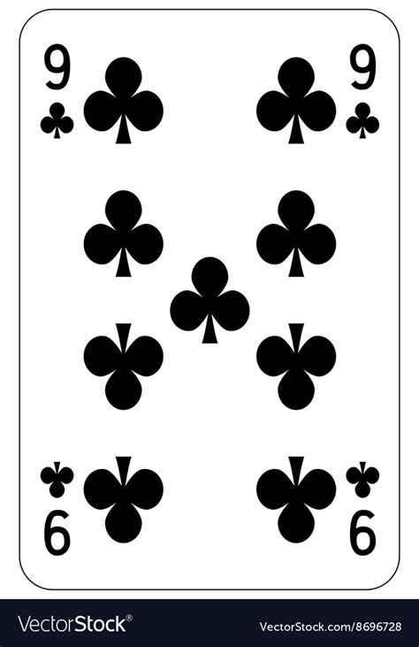 Complete information for card9 gene (protein coding), caspase recruitment domain family member 9, including: Poker playing card 9 club Royalty Free Vector Image