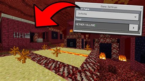 Here's how to build the a nether portal is your link between two worlds: The Nether Village in Minecraft Pocket Edition - YouTube