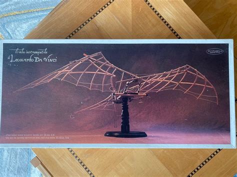 Leonardo Da Vinci Flying Machine Model Kit 16 Scale Incunabula Museum
