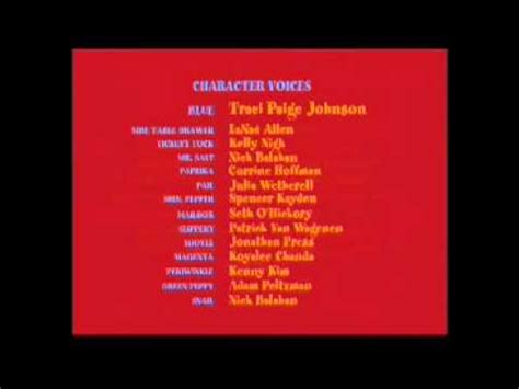 1 opening credits 2 closing credits 3 scrolling credits 3.1 cast 3.2 music 3.3 special thanks the blue's clues movie directed by jon favreau screenplay by mark fergus hawk ostby art marcum matt holloway producers avi arad kevin feige executive producers louis d'esposito peter billingsley jon. blues clues 100th episode special end credits - YouTube