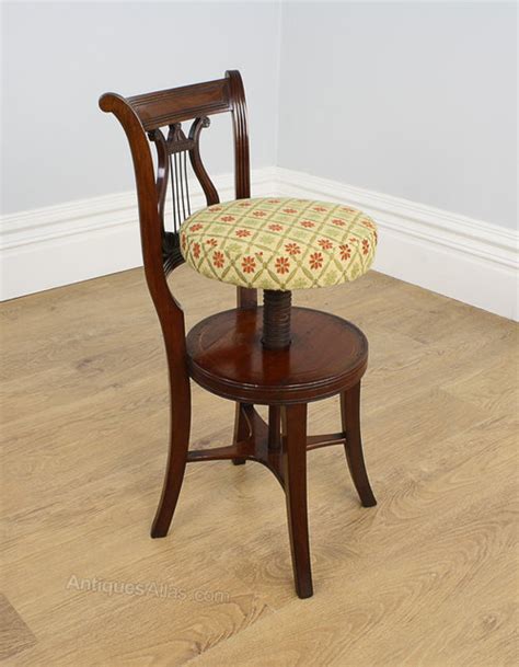 Read our independent reviews here. Regency Mahogany Harpist / Chellist Music Chair - Antiques ...