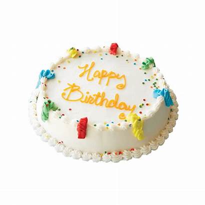 Cake Birthday Round Happy Cakes Carvel Celebration