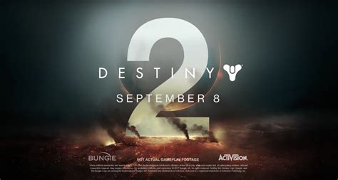 Bungie Reveals New Destiny 2 Trailer Along With Release Date And Pre