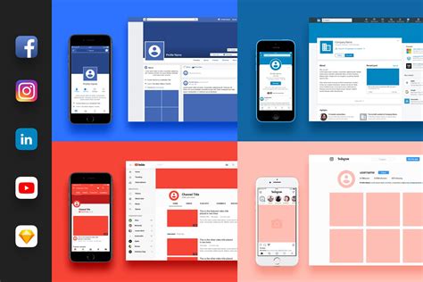 25 Free Social Media Mockups Instagram Facebook Twitter Updated 2018