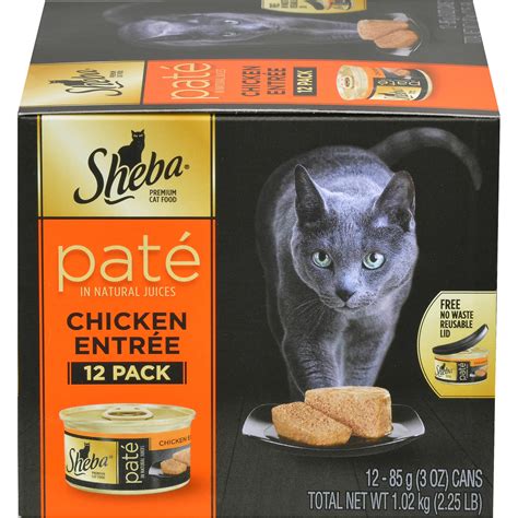 It is a bit expensive and the packaging quality isn't good either. SHEBA PERFECT PORTIONS Multipack Chicken Entr e and Turkey ...