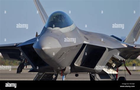 Air Force F 22 Raptor Stealth Fighter Jet Stock Photo Alamy