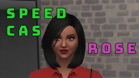 The Sims 4 Speed Cas With Lofi Music Rose Cc In Description Youtube
