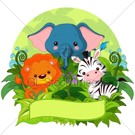 Cute Jungle Animals Clipart Free Download On Clipartmag