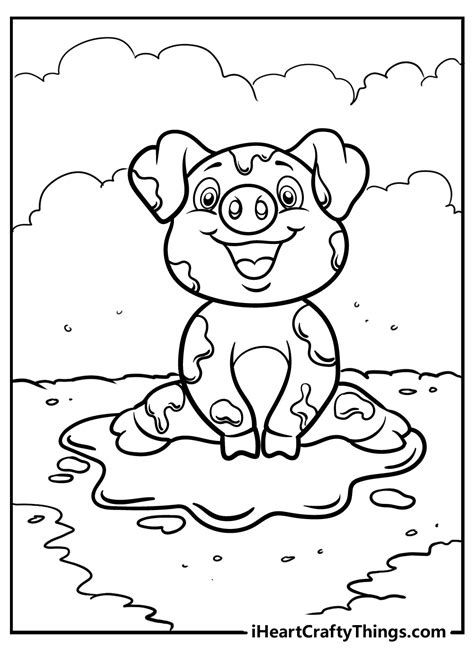 Pigs Coloring Pages Printable Printable World Holiday