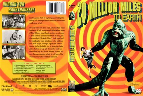 20 Million Miles To Earth Movie Dvd Scanned Covers 21920 Million