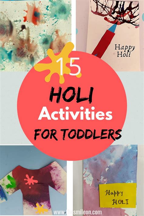 15 Fun Holi Activities For Toddlers Toddler Activities Holi