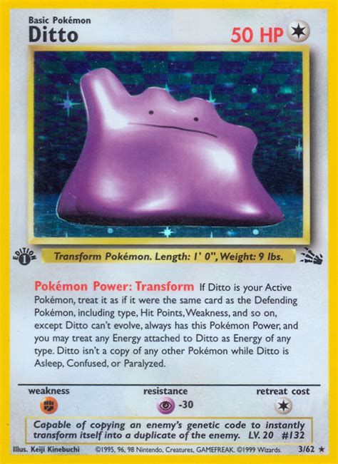 Ditto Pokémon Myp Cards