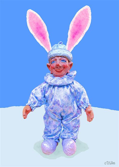 Snow Bunny Fud Sculpture By David Wiles