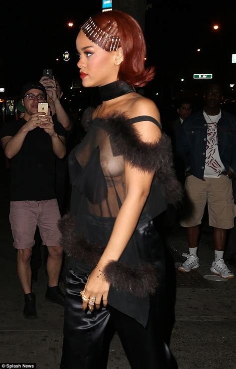Rihanna At Met Gala