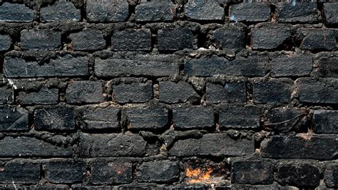 Black Bricks Wallpapers Wallpaper Cave