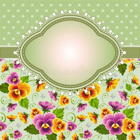 Vintage Floral Background Stock Vector Illustration Of Bunch 28036156