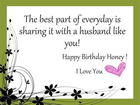 50 Cute And Romantic Birthday Wishes For Husband Part 28