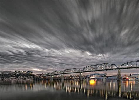 Storm Moving In Over Chattanooga Photograph By Steven Llorca Fine Art