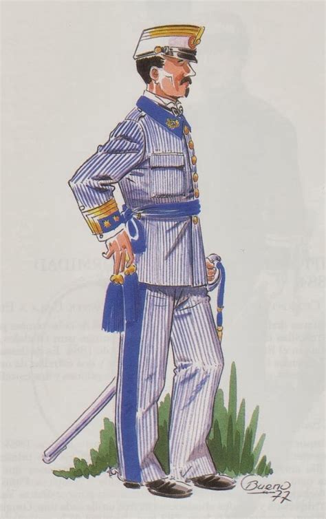 Estado Mayor 1881 Coronel Con Uniforme De Diario Century Uniforms