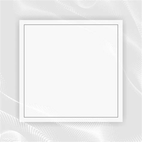 Blank Square White Frame Template Vector Premium Image By Rawpixel