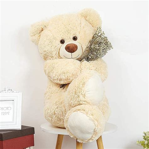 Doldoa Giant Teddy Bear Soft Stuffed Animals Plush Big Bear Toy For