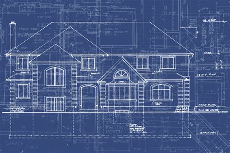 Printable Blueprints For Homes
