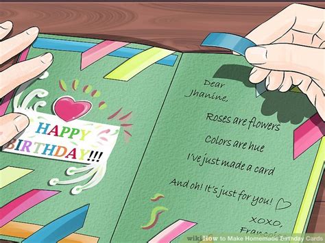 We have more than 400 free birthday cards. 3 Ways to Make Homemade Birthday Cards - wikiHow
